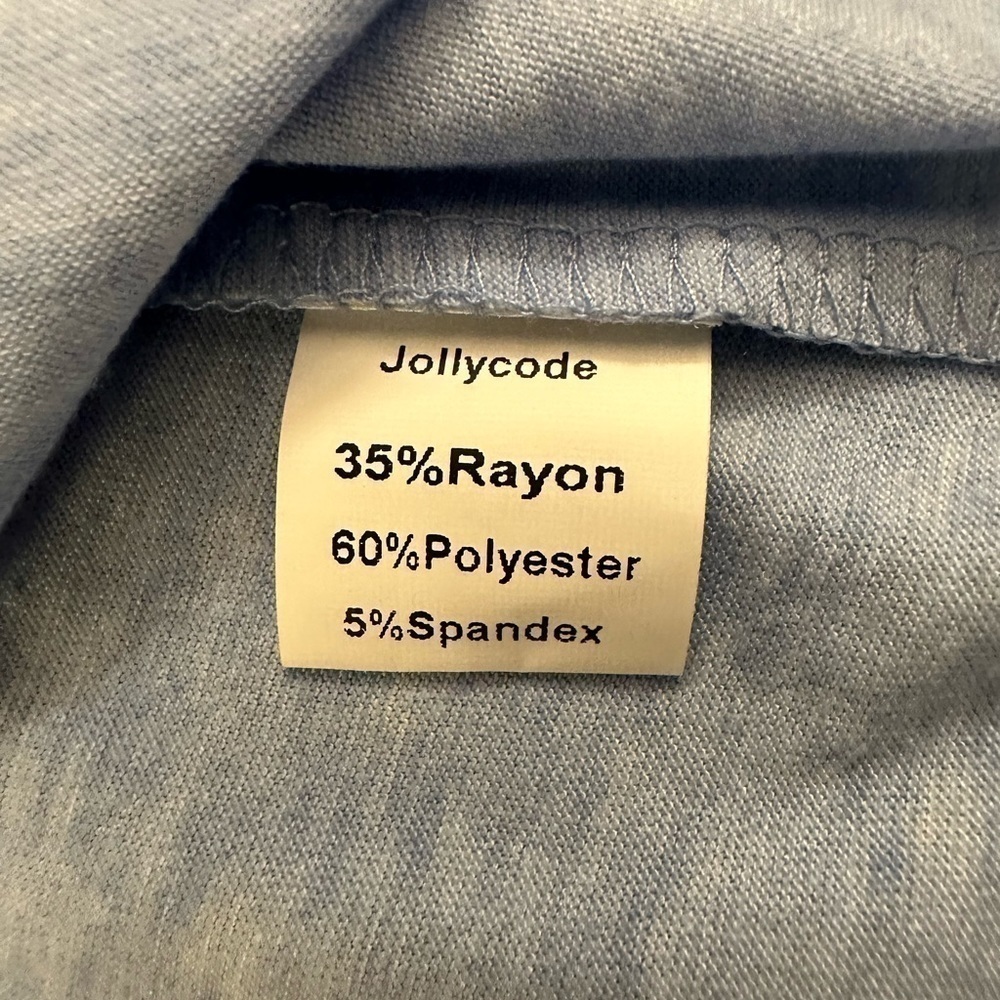 Jollycode V Neck T Shirt Large - Picture 8 of 8